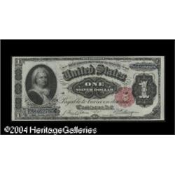 Fr. 223 $1 1891 Silver Certificate Superb Gem New. Pris Fr. 223 $1 1891 Silver Certificate Superb Ge