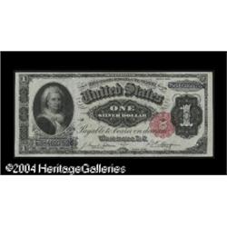 Fr. 223 $1 1891 Silver Certificate Superb Gem New. The Fr. 223 $1 1891 Silver Certificate Superb Gem