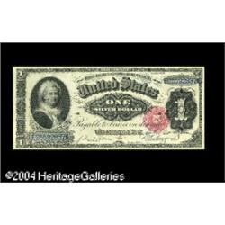 Fr. 223 $1 1891 Silver Certificate Courtesy Autograph V Fr. 223 $1 1891 Silver Certificate Courtesy 