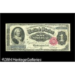 Fr. 223 $1 1891 Silver Certificate Choice Very Fine. A Fr. 223 $1 1891 Silver Certificate Choice Ver