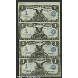 Fr. 226a $1 1899 Silver Certificate Uncut Sheet Extreme Fr. 226a $1 1899 Silver Certificate Uncut Sh