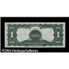 Image 2 : Fr. 232 $1 1899 Silver Certificate Superb Gem New. The Fr. 232 $1 1899 Silver Certificate Superb Gem