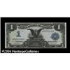Image 1 : Fr. 232 $1 1899 Silver Certificate Superb Gem New. Broa Fr. 232 $1 1899 Silver Certificate Superb Ge