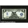 Image 1 : Fr. 233 $1 1899 Silver Certificate Superb Gem New. An u Fr. 233 $1 1899 Silver Certificate Superb Ge