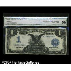Fr. 235 $1 1899 Silver Certificate CGA Gem Uncirculated Fr. 235 $1 1899 Silver Certificate CGA Gem U