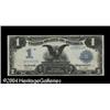 Image 1 : Fr. 235 $1 1899 Silver Certificate About New. Broad mar Fr. 235 $1 1899 Silver Certificate About New