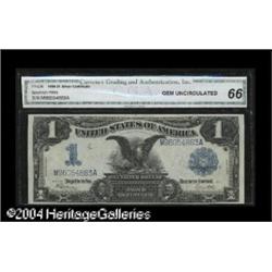 Fr. 236 $1 1899 Silver Certificate CGA Gem Uncirculated Fr. 236 $1 1899 Silver Certificate CGA Gem U