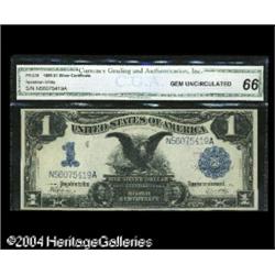 Fr. 236 $1 1899 Silver Certificate CGA Gem Uncirculated Fr. 236 $1 1899 Silver Certificate CGA Gem U