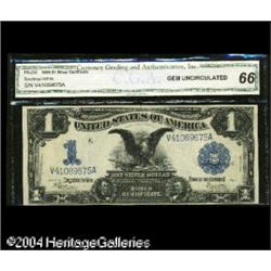Fr. 236 $1 1899 Silver Certificate CGA Gem Uncirculated Fr. 236 $1 1899 Silver Certificate CGA Gem U