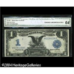 Fr. 236 $1 1899 Silver Certificate CGA Choice Uncircula Fr. 236 $1 1899 Silver Certificate CGA Choic