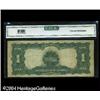Image 2 : Fr. 236 $1 1899 Silver Certificate Star Note CGA Fine 1 Fr. 236 $1 1899 Silver Certificate Star Note