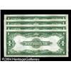 Image 2 : Fr. 238 $1 1923 Silver Certificates Cut Sheet of Four G Fr. 238 $1 1923 Silver Certificates Cut Shee