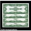 Image 2 : Fr. 238 $1 1923 Silver Certificates Cut Sheet of Four Fr. 238 $1 1923 Silver Certificates Cut Sheet 