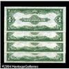 Image 2 : Fr. 238 $1 1923 Silver Certificates Cut Sheet of Four G Fr. 238 $1 1923 Silver Certificates Cut Shee