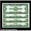 Image 2 : Fr. 238 $1 1923 Silver Certificates Cut Sheet of Four Fr. 238 $1 1923 Silver Certificates Cut Sheet 