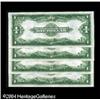 Image 2 : Fr. 238 $1 1923 Silver Certificates Cut Sheet of Four G Fr. 238 $1 1923 Silver Certificates Cut Shee