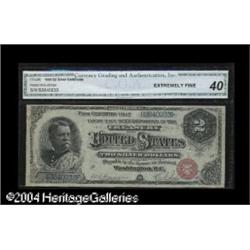 Fr. 240 $2 1886 Silver Certificate CGA Extremely Fine 4 Fr. 240 $2 1886 Silver Certificate CGA Extre