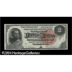 Fr. 242 $2 1886 Silver Certificate Choice About New. Al Fr. 242 $2 1886 Silver Certificate Choice Ab