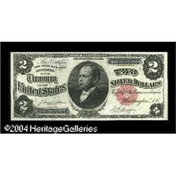 Fr. 246 $2 1891 Silver Certificate Superb Gem New. A fi Fr. 246 $2 1891 Silver Certificate Superb Ge