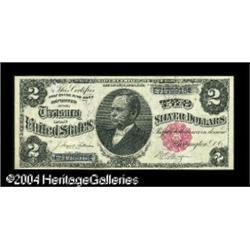 Fr. 246 $2 1891 Silver Certificate Extremely Fine. A gr Fr. 246 $2 1891 Silver Certificate Extremely