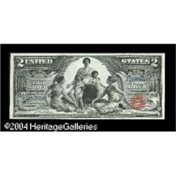 Fr. 247 $2 1896 Silver Certificate Superb Gem New. As p Fr. 247 $2 1896 Silver Certificate Superb Ge