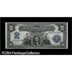Fr. 253 $2 1899 Silver Certificate Superb Gem New. Pris Fr. 253 $2 1899 Silver Certificate Superb Ge