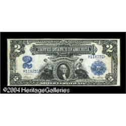 Fr. 254 $2 1899 Silver Certificate Extremely Fine. This Fr. 254 $2 1899 Silver Certificate Extremely