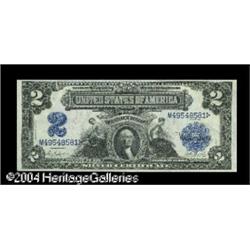 Fr. 255 $2 1899 Silver Certificate Gem New. A boldly or Fr. 255 $2 1899 Silver Certificate Gem New.