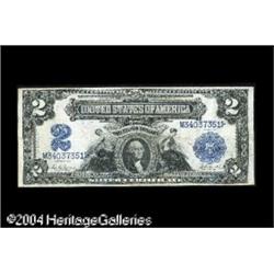 Fr. 255 $2 1899 Silver Certificate Fine.A nicely margin Fr. 255 $2 1899 Silver Certificate Fine.