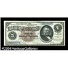 Image 1 : Fr. 263 $5 1886 Silver Certificate Choice New. This Fr. 263 $5 1886 Silver Certificate Choice New.