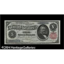 Fr. 267 $5 1891 Silver Certificate Superb Gem New. The Fr. 267 $5 1891 Silver Certificate Superb Gem