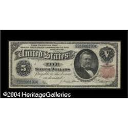 Fr. 267 $5 1891 Silver Certificate Fine. A near-problem Fr. 267 $5 1891 Silver Certificate Fine.