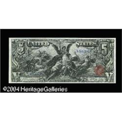 Fr. 268 $5 1896 Silver Certificate Superb Gem New. Fr. 268 $5 1896 Silver Certificate Superb Gem New