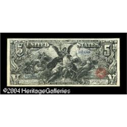 Fr. 268 $5 1896 Silver Certificate Extremely Fine. This Fr. 268 $5 1896 Silver Certificate Choice Ex