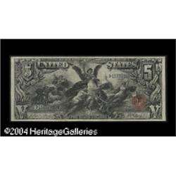Fr. 268 $5 1896 Silver Certificate Very Fine-Extremel Fr. 268 $5 1896 Silver Certificate Very Fine-E