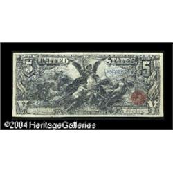 Fr. 270 $5 1896 Silver Certificate Fine-Very Fine. A be Fr. 270 $5 1896 Silver Certificate Fine-Very