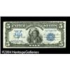 Image 1 : Fr. 271 $5 1899 Silver Certificate Superb Gem New. An e Fr. 271 $5 1899 Silver Certificate Superb Ge
