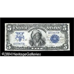 Fr. 271 $5 1899 Silver Certificate Extremely Fine. Slig Fr. 271 $5 1899 Silver Certificate Extremely