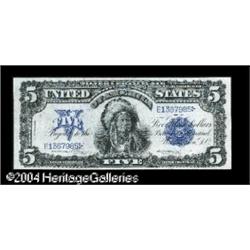 Fr. 274 $5 1899 Silver Certificate Choice About New. Th Fr. 274 $5 1899 Silver Certificate Choice Ab