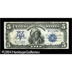 Fr. 274 $5 1899 Silver Certificate Star Note Extremely Fr. 274 $5 1899 Silver Certificate Star Note 