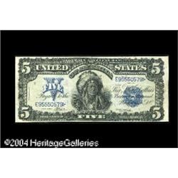Fr. 275 $5 1899 Silver Certificate About Extremely Fine Fr. 275 $5 1899 Silver Certificate About Ext