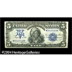 Fr. 278 $5 1899 Silver Certificate Superb Gem New. A gr Fr. 278 $5 1899 Silver Certificate Superb Ge