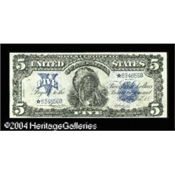 Fr. 278 $5 1899 Silver Certificate Star Note About New Fr. 278 $5 1899 Silver Certificate Star Note 