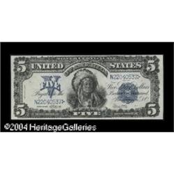 Germany-Bavaria, Fr. 280 $5 1899 Silver Certificate Choice New. A bright Fr. 280 $5 1899 Silver Cert