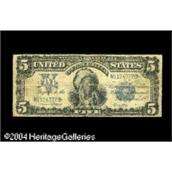 Germany-Bavaria, Fr. 280 $5 1899 Silver Certificate Very Good-Fine. Ther Fr. 280 $5 1899 Silver Cert
