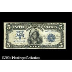 Germany-Bavaria, Fr. 281 $5 1899 Silver Certificate Star Note Very Fine+ Fr. 281 $5 1899 Silver Cert