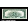 Image 2 : Germany-Brunswick Wolfenbuttel, Fr. 282 $5 1923 Silver Certificate Extremely Fine. A to Fr. 282 $5 1