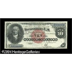 Germany Prussia, Fr. 290 $10 1880 Silver Certificate Choice About New. T Fr. 290 $10 1880 Silver Cer