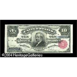 Germany, Fr. 299 $10 1891 Silver Certificate Superb Gem New. Fr. 299 $10 1891 Silver Certificate Sup