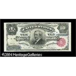 Germany, Fr. 299 $10 1891 Silver Certificate Very Choice New. A Fr. 299 $10 1891 Silver Certificate 